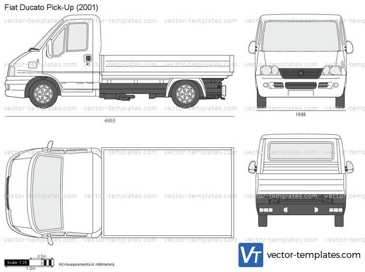 Templates Cars Fiat Fiat Ducato Pick Up