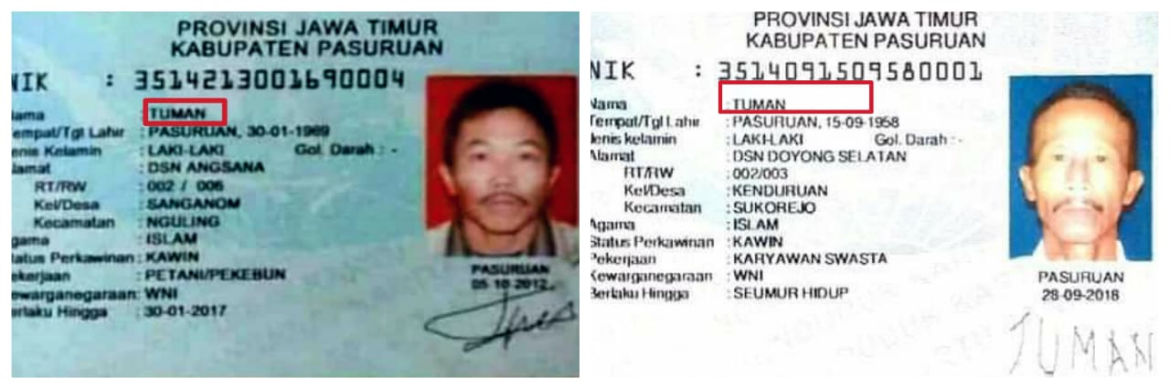 Meme &ldquo;Tuman&rdquo; Viral, 2 Warga Asal Pasuruan Ikut Terkenal - WartaBromo