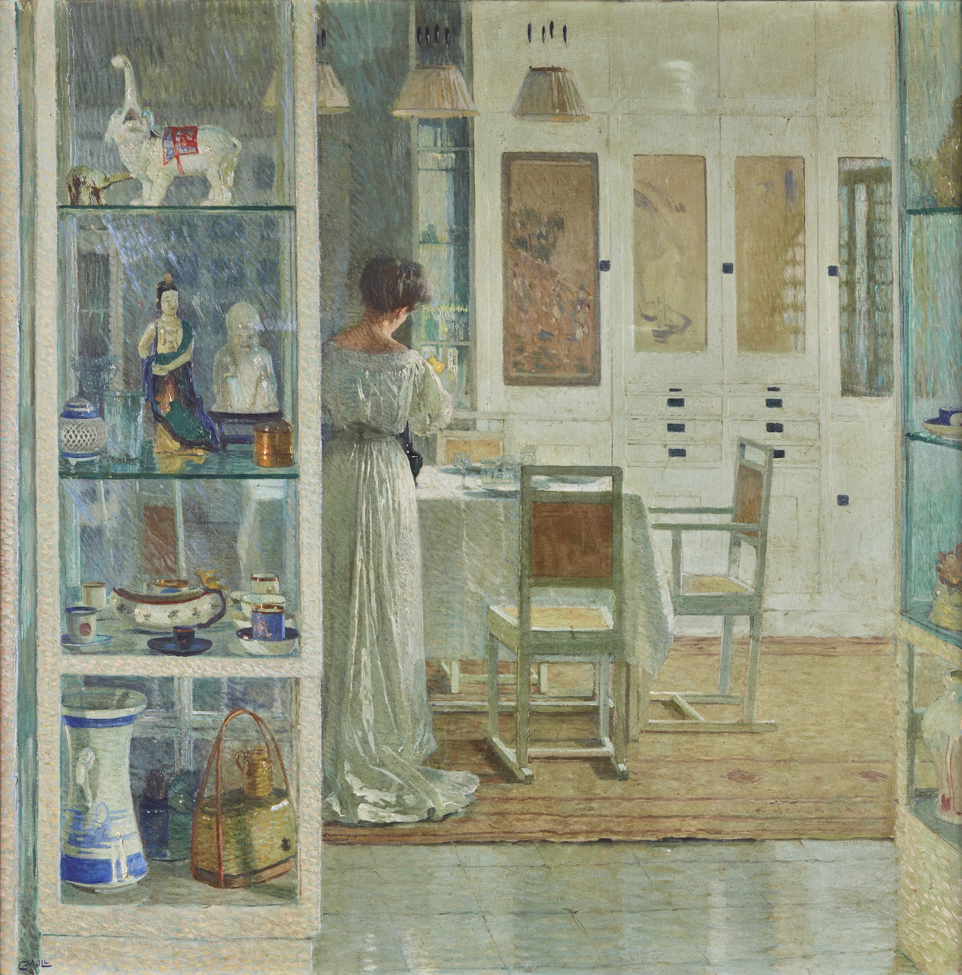 Weisses Interieur Auktionsrekord Fur Carl Moll Weltkunst