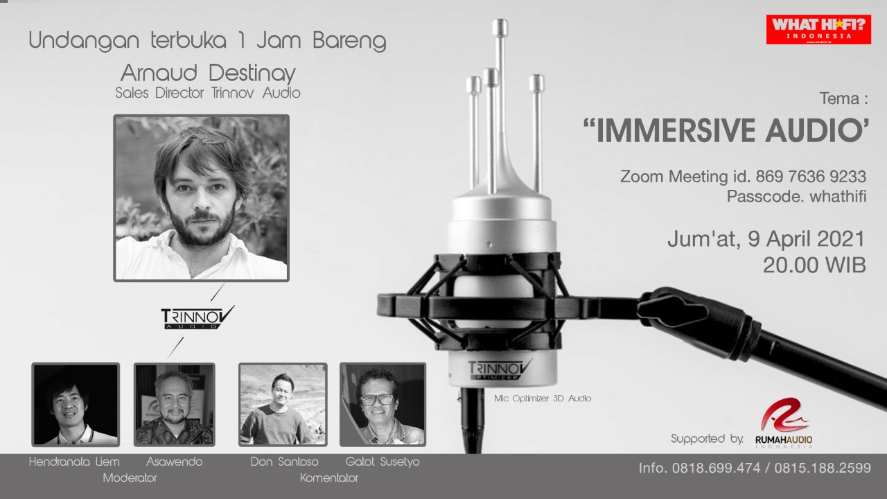 Mengenal Immersive Audio dari Arnaud Destinay | What HI-FI?