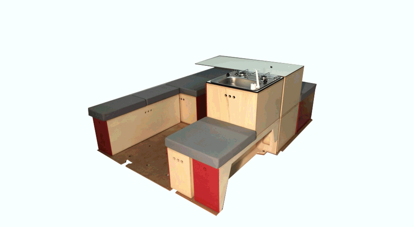 Les aménagements amovibles pour vans et fourgons