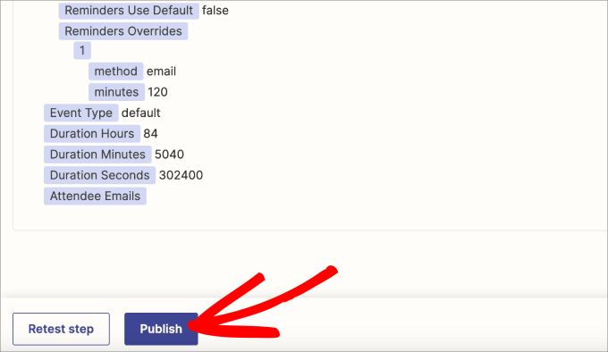 publish zap publish zap