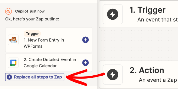 replace all steps to zap replace all steps to zap