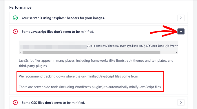 Performance issue found by AIOSEO Performance issue found by AIOSEO
