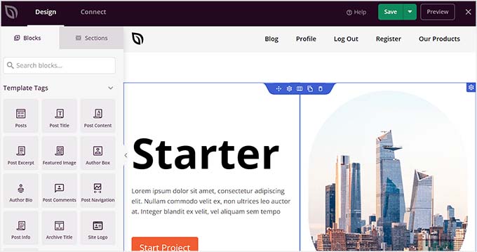 Customize your SeedProd theme Customize your SeedProd theme