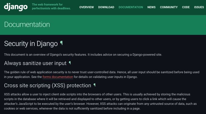 Django Security Django Security