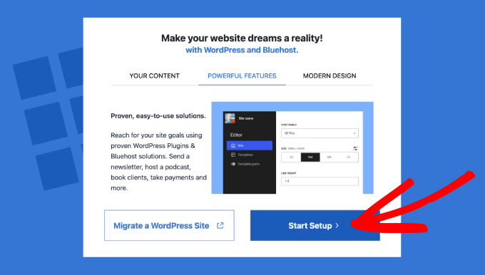 Setting up a WordPress website using Bluehost Setting up a WordPress website using Bluehost