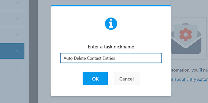 Add a name for the auto form entry deletion task Add a name for the auto form entry deletion task