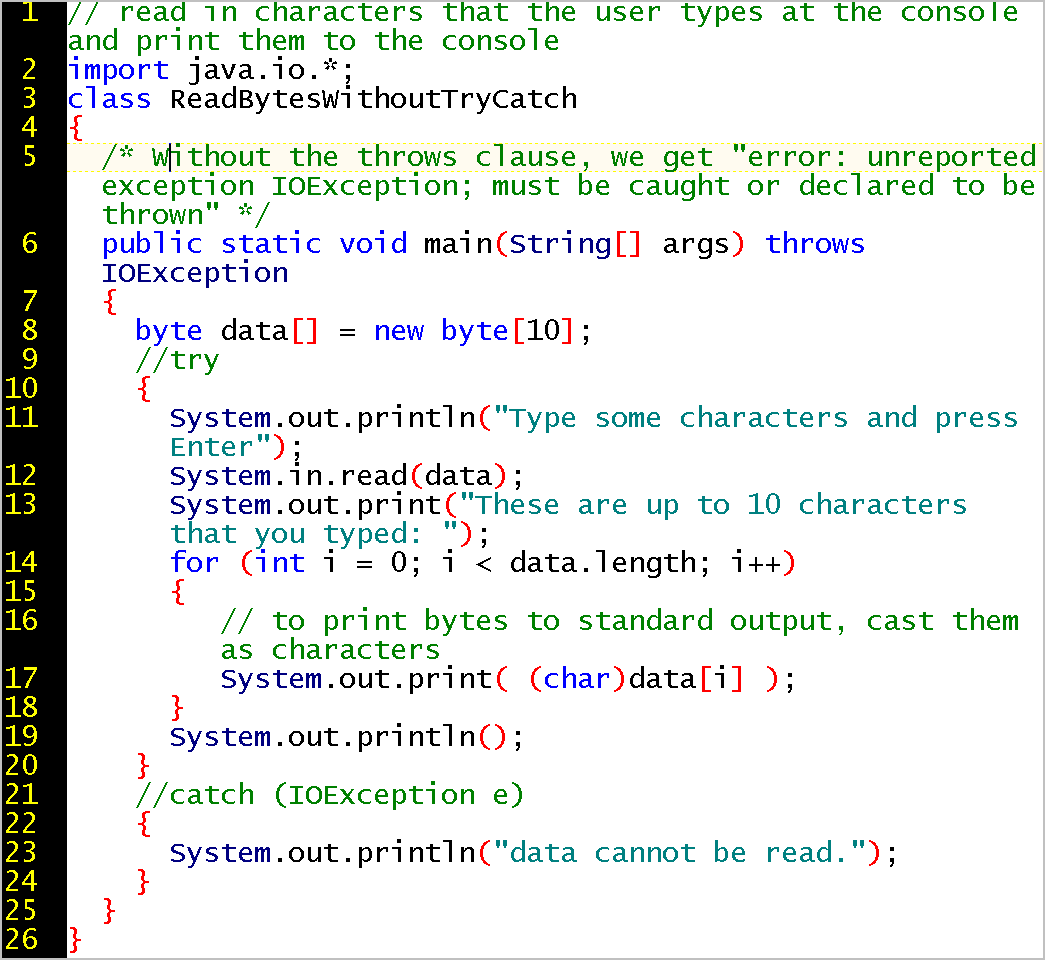Session 10 - First Course in Java