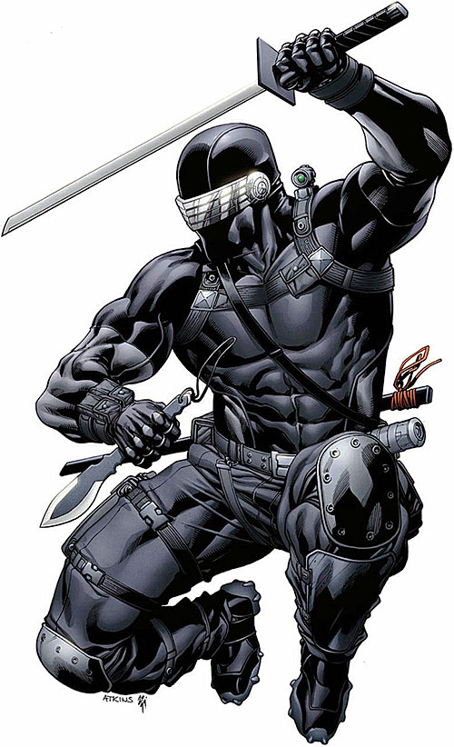 Snake Eyes - Gi Joe Marvel Comics - Larry Hama - Ninja -Character Profile - Writeups.org 822_x_500_jpg