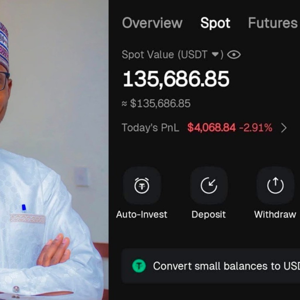 Nigerian man praised for returning 5K (₦200M) mistakenly sent to his crypto wallet (IMAGE)