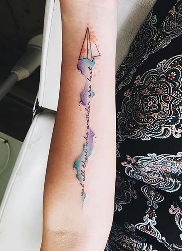 27 Of The Best Wrist Tattoos For People Who Love Traveling | Yourtango 853_x_620_jpg