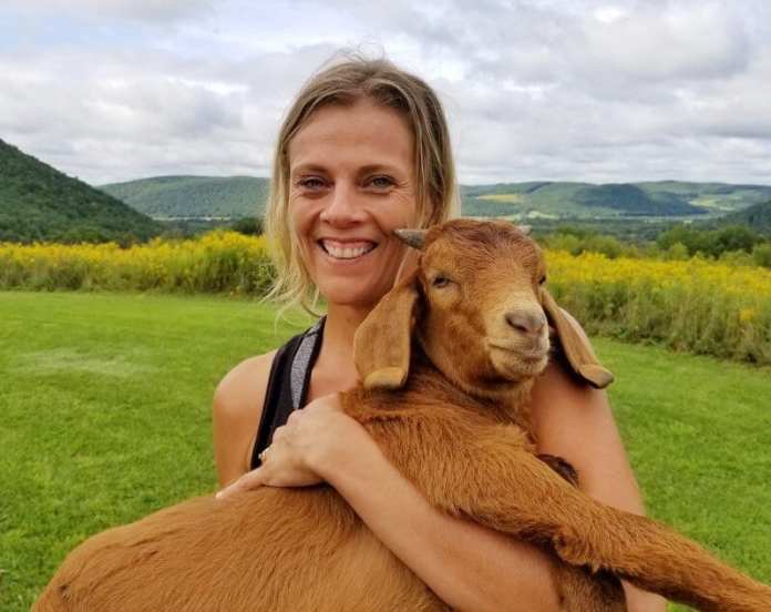 Our Expertise Having fun with Goat Yoga At ZiegenVine Homestead, Finger Lakes, NY