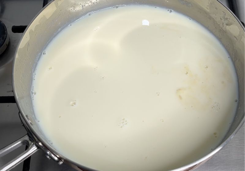 mix well and boil for making badam milk or badam doodh