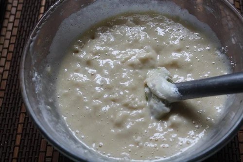 muffin batter looks lumpy and thick