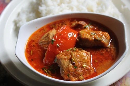 fish curry ready to serve