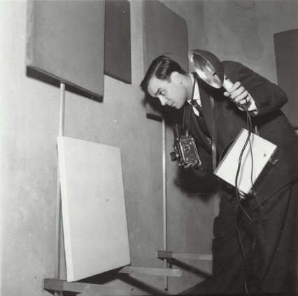 Exhibitions Yves Klein Proposte Monocrome Epoca Blu Yves Klein