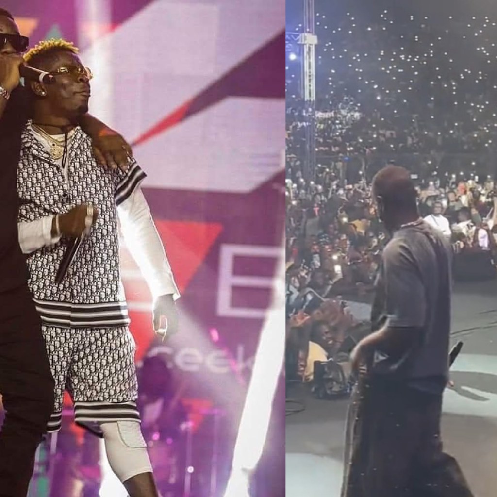 #RapperholicHomecoming: Watch Video Of The Moment Sarkodie And Shatta Wale Performed Together Again After Their Long Fallout