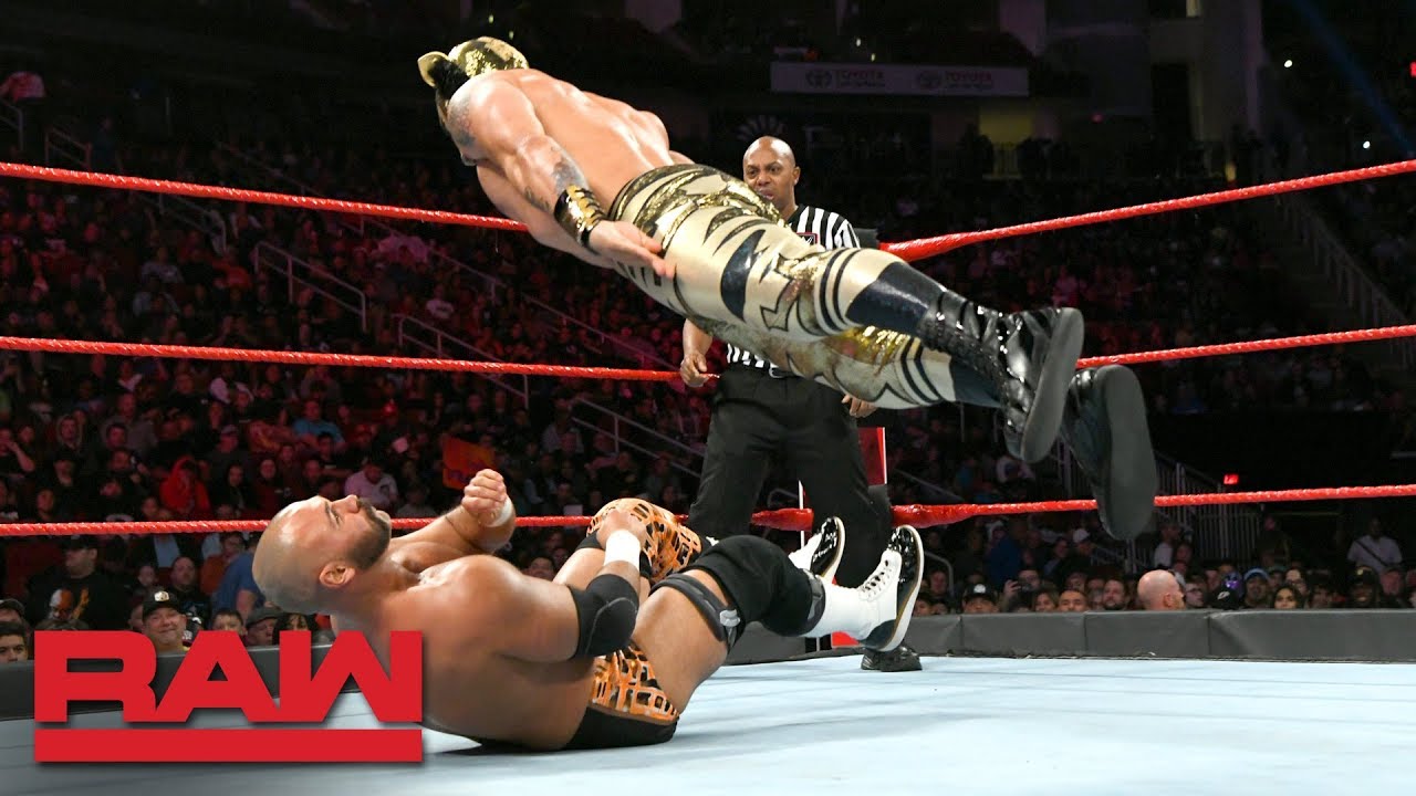 VIDEO: Lucha House Party vs. Scott Dawson – WWE Raw, Dec. 3, 2018