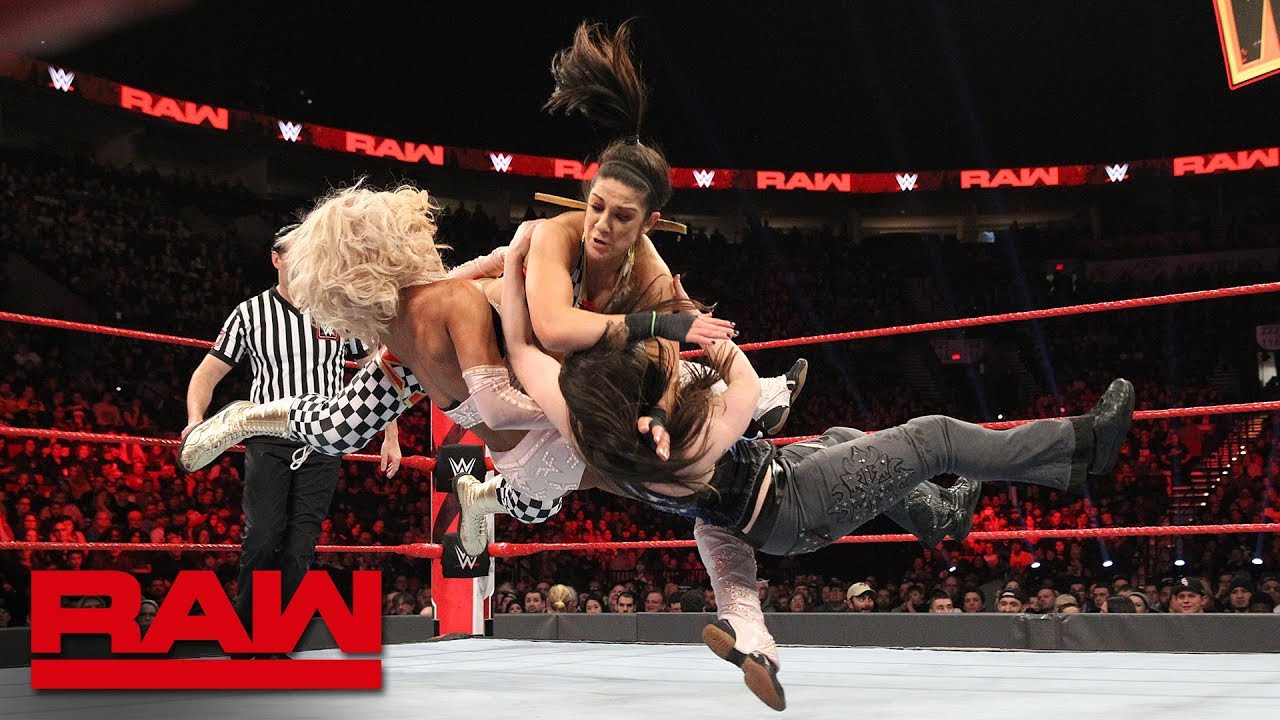 Banks & Bayley vs Fox & Cross vs The B-Team vs The Revival – RAW, Feb. 4 2019
