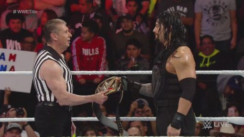 Roman Reigns & Vince McMahon