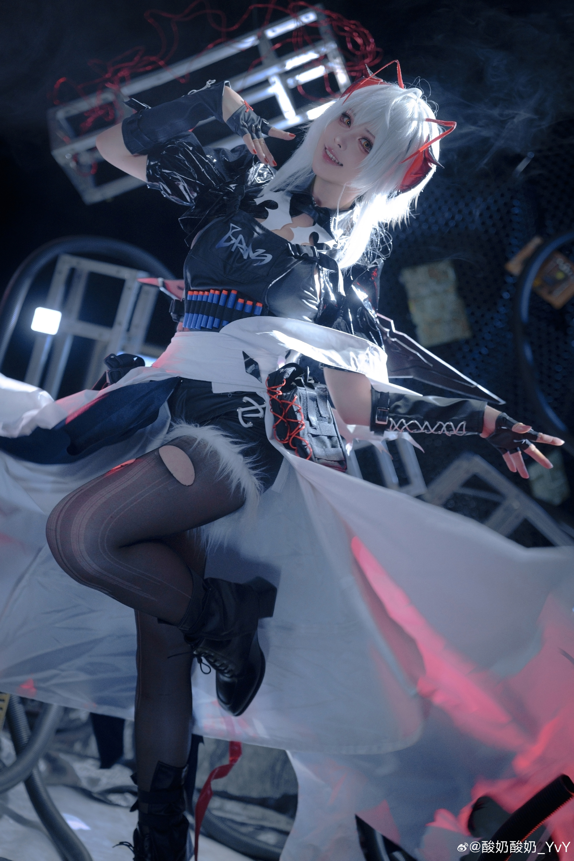 cosplay 超新星维什戴尔 明日方舟 红丝绒@酸奶酸奶_YvY COSPLAY-第15张