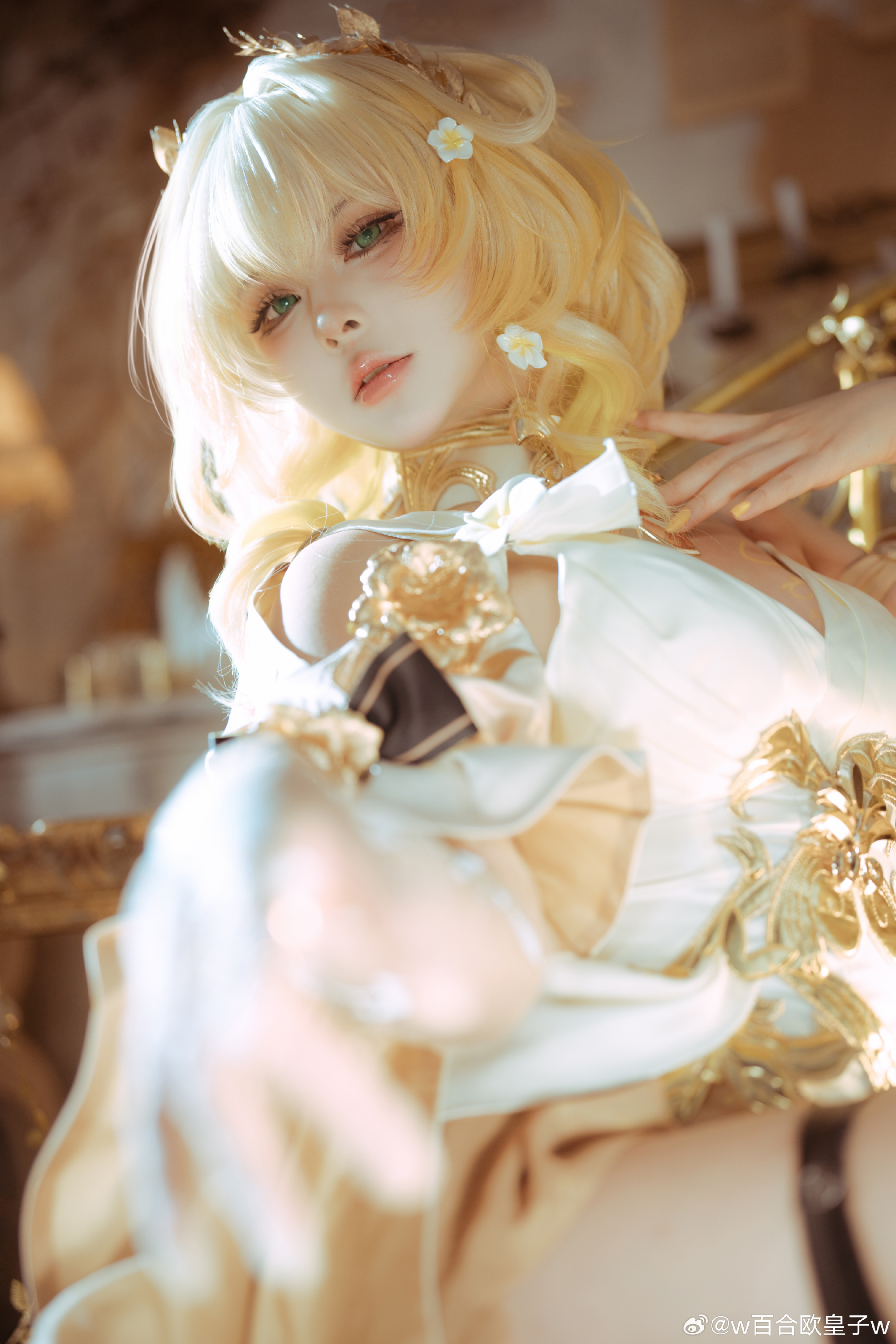 COSPLAY 崩坏星穹铁道 阿格莱雅@w百合欧皇子w COSPLAY-第2张