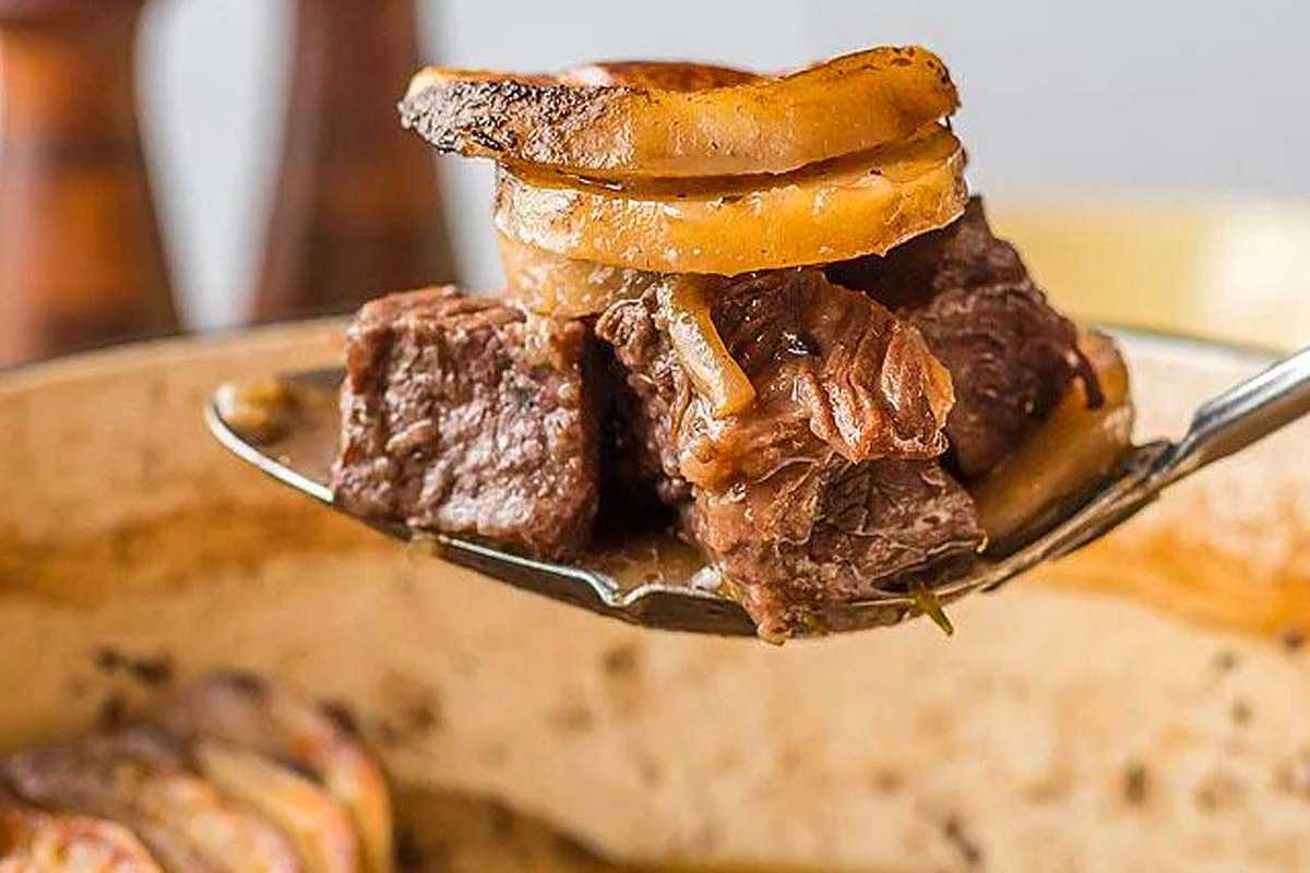 Beef And Potato Bake.