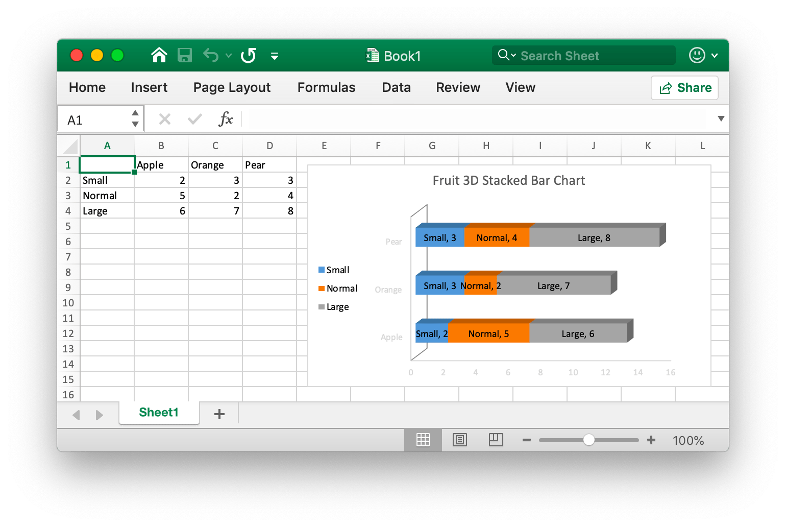 3d Stacked Bar Chart Excelize Document