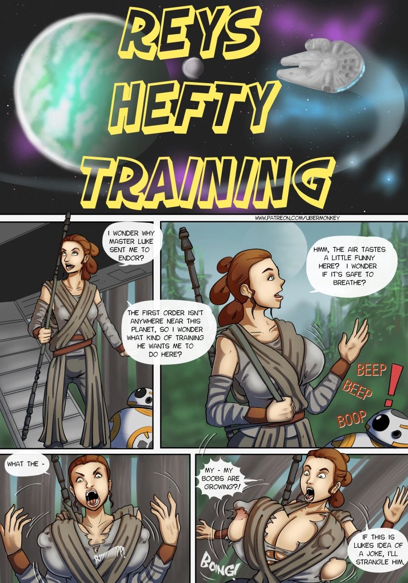 Star wars rey porn comic