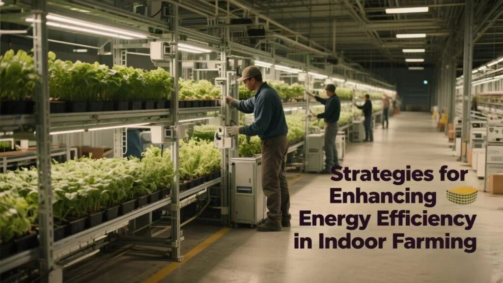 Strategies for Enhancing Energy Efficiency in Indoor Farming