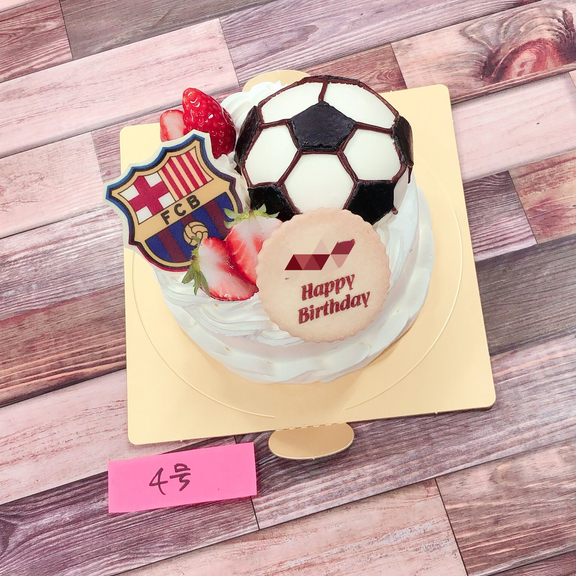 ⭐︎オーダーサッカーケーキ⭐︎ | 夜のケーキ屋さん-24時間注文受付