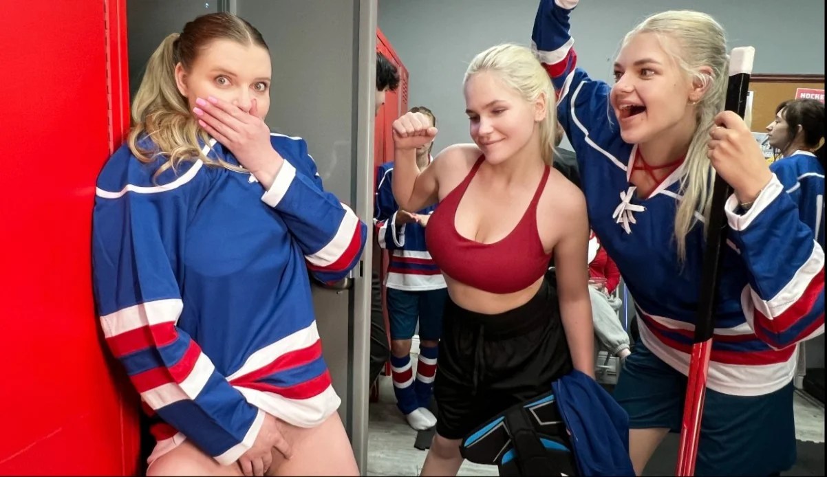 Hocky locker room porn