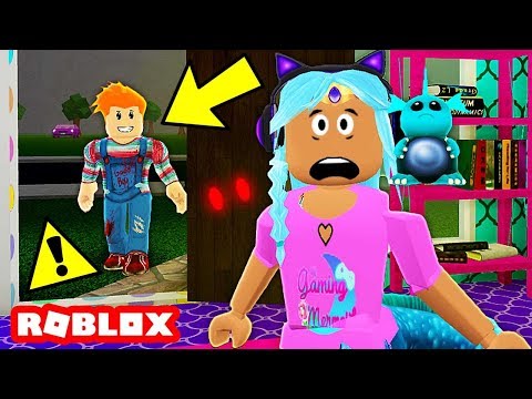 Chucky Broke Into My House At 3am Roblox Roleplay Bloxburg -