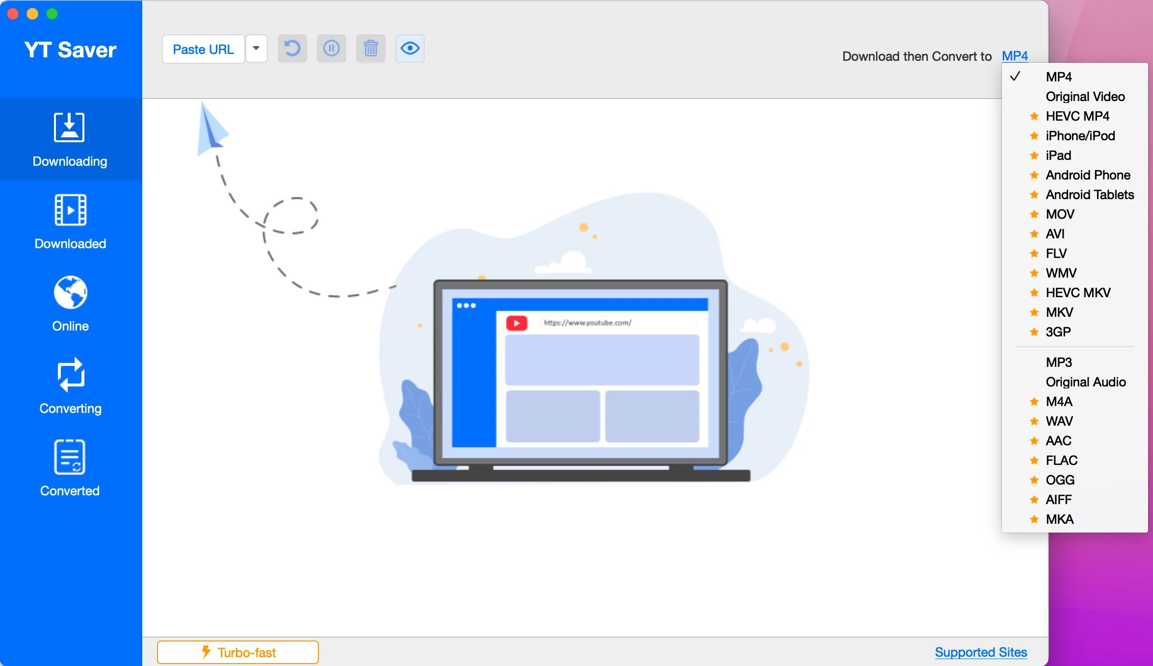 yt saver video downloader & converter